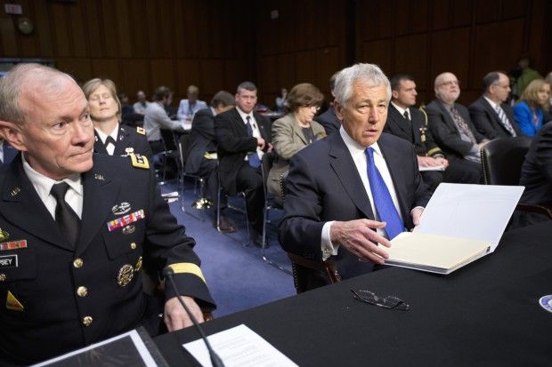 Chuck Hagel, Martin Dempsey